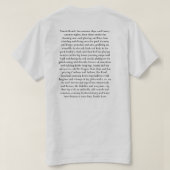 Morris Ranch Quadratzoll T - Shirt (Design Rückseite)