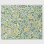 Morris Rebe und Jasmingarten-Blumen-Klassiker Geschenkpapier (Flach)