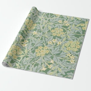 Morris Rebe und Jasmingarten-Blumen-Klassiker Geschenkpapier