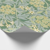 Morris Rebe und Jasmingarten-Blumen-Klassiker Geschenkpapier (Ecke)