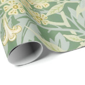 Morris Rebe und Jasmingarten-Blumen-Klassiker Geschenkpapier (Rolleneckpunkt)