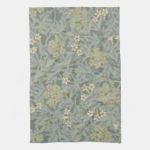 Morris Rebe und Jasmingarten Blumen Klassiker Geschirrtuch (Vertikal)