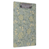 Morris Rebe und Jasmingarten-Blumen-Klassiker Klemmbrett (Rechts)