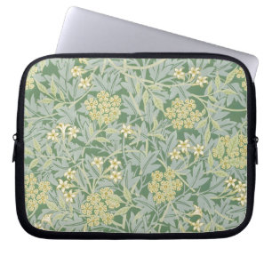 Morris Rebe und Jasmingarten-Blumen-Klassiker Laptopschutzhülle