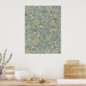 Morris Rebe und Jasmingarten-Blumen-Klassiker Poster (Küche)