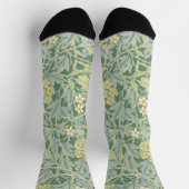 Morris Rebe und Jasmingarten-Blumen-Klassiker Socken (Oben)