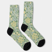 Morris Rebe und Jasmingarten-Blumen-Klassiker Socken (Rechts)