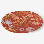 Morris - Rose und Lily Pappteller (Schrägansicht)