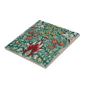 Morris Snakeshead Floral Classic Botanical Green Fliese (Seite)