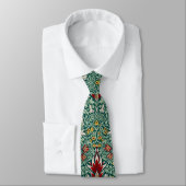 Morris Snakeshead Floral Classic Botanical Green Krawatte (Gebunden)