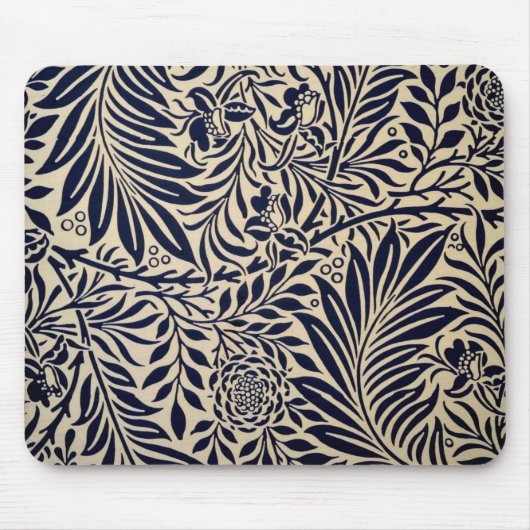 Morris - Spray - Marineblau Mousepad (Vorne)