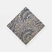 Morris - Spray - Navy Blue Serviette (Ecke)