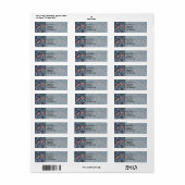 Morris Strawberry Thief Classic Indigo Blau Fein (Vorne)