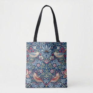 Morris Strawberry Thief Classic Indigo Blau Fein Tasche