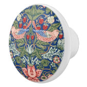 Morris Strawberry Thief Floral Pattern Blue Green Keramikknauf (Rechts)
