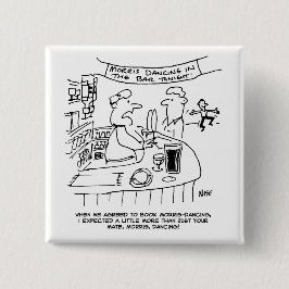 Morris Tanzen in Pub. Traditionelles Morris-Tanzen Button