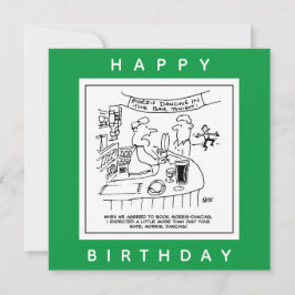 Morris Tanzen in Pub. Traditionelles Morris-Tanzen Karte