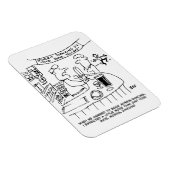 Morris Tanzen in Pub. Traditionelles Morris-Tanzen Magnet (Rechte Seite)