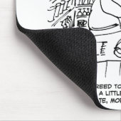 Morris Tanzen in Pub. Traditionelles Morris-Tanzen Mousepad (Ecke)