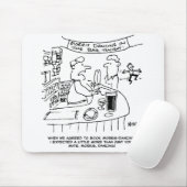 Morris Tanzen in Pub. Traditionelles Morris-Tanzen Mousepad (Mit Mouse)