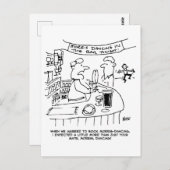 Morris Tanzen in Pub. Traditionelles Morris-Tanzen Postkarte (Vorne/Hinten)