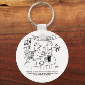 Morris Tanzen in Pub. Traditionelles Morris-Tanzen Schlüsselanhänger (Vorderseite)