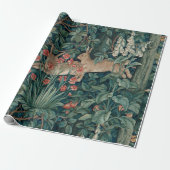 Morris Tapestry Forest Rabbits Geschenkpapier (Ungerollt)
