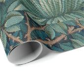 Morris Tapestry Forest Rabbits Geschenkpapier (Rolleneckpunkt)