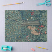 Morris Tapestry Fox Tissue Paper Seidenpapier (Basteln)