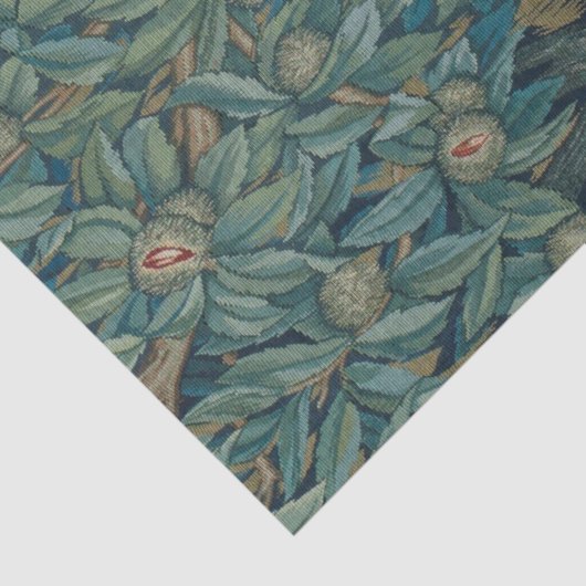 Morris Tapestry Fox Tissue Paper Seidenpapier (Detail)