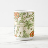 Morris' Trellis 1862 Vintage Blume & Vogelmuster Kaffeetasse (Mittel)