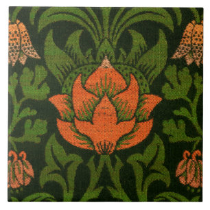 Morris - Veilchen und Akelei  Fliese