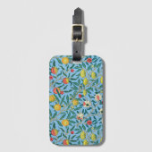 Morris - Vier Früchte, beliebtes Muster, Gepäckanhänger (Vorderseite Vertikal)