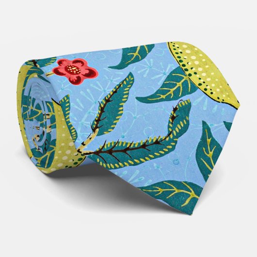 Morris - Vier Früchte, beliebtes Muster, Krawatte (Gerollt)