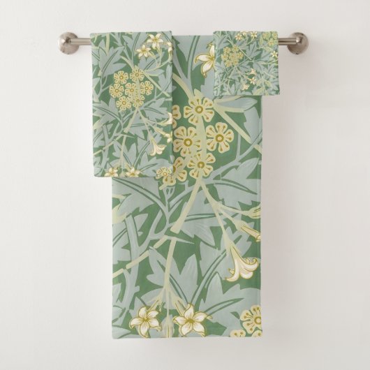 Morris Vine & Jasmine Garden Blume Classic Badhandtuch Set (Insitu)