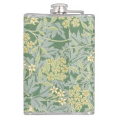 Morris Vine & Jasmine Garden Blume Classic Flachmann (Rückseite)