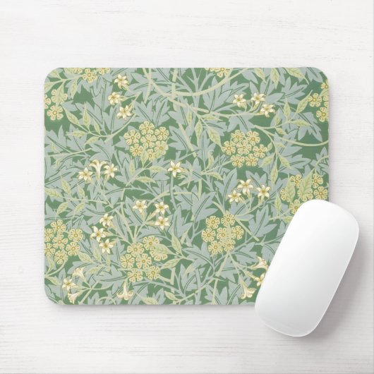 Morris Vine & Jasmine Garden Blume Classic Mousepad (Mit Mouse)