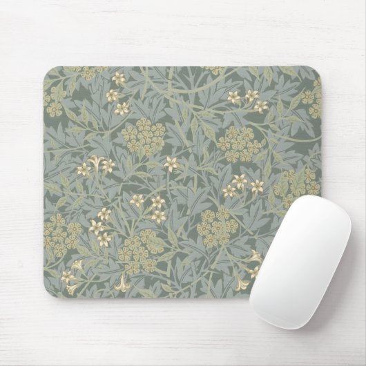 Morris Vine & Jasmine Garden Blume Classic Mousepad (Mit Mouse)
