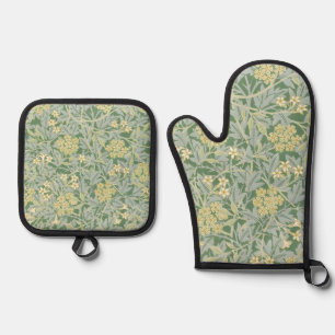 Morris Vine & Jasmine Garden Blume Classic Ofenhandschuh & Topflappen-Set