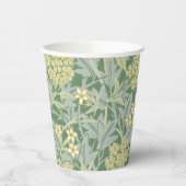 Morris Vine & Jasmine Garden Blume Classic Pappbecher (Links)