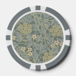 Morris Vine & Jasmine Garden Blume Classic Pokerchips