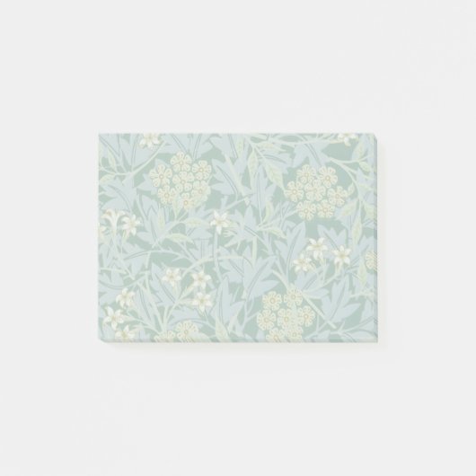 Morris Vine & Jasmine Garden Blume Classic Post-it Klebezettel (Vorderseite)