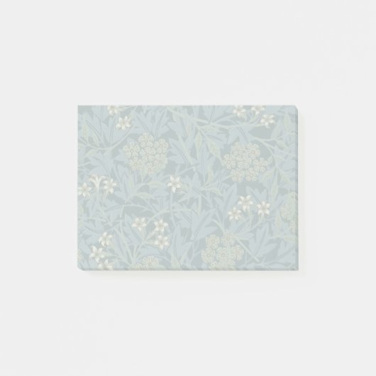 Morris Vine & Jasmine Garden Blume Classic Post-it Klebezettel (Vorderseite)