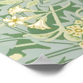 Morris Vine & Jasmine Garden Blume Classic Poster (Ecke)