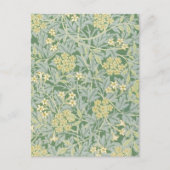 Morris Vine & Jasmine Garden Blume Classic Postkarte (Vorderseite)