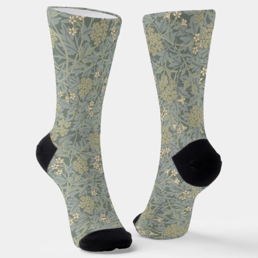 Morris Vine & Jasmine Garden Blume Classic Socken (Gewinkelt)