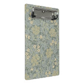 Morris Vine & Jasmine Garden Flower Classic Mini Klemmbrett (Schrägansicht)