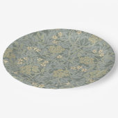 Morris Vine & Jasmine Garden Flower Classic Pappteller (Schrägansicht)