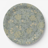 Morris Vine & Jasmine Garden Flower Classic Pappteller (Vorderseite)