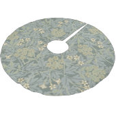 Morris Vine & Jasmine Garden Flower Classic Polyester Weihnachtsbaumdecke (Schrägansicht)